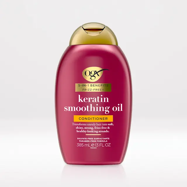 keratin_soothing_oil_conditioner-13oz-package-front OGX Keratin Smoothing Oil Conditioner - Image 1