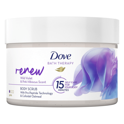 dove renew body scrub