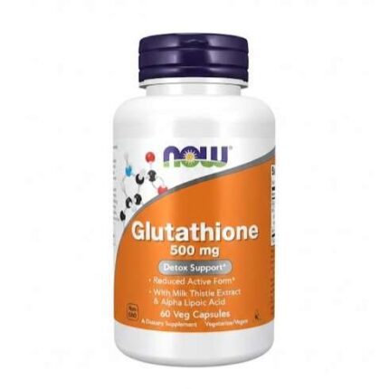 Now Glutathione 500 mg capsules