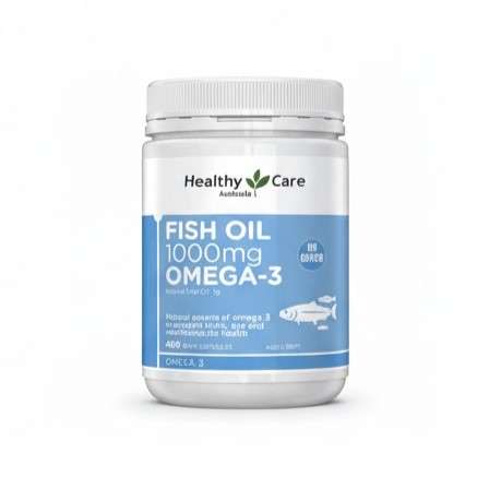 unnamed (13) Healthy Care Fish Oil 1000mg Omega-3 - 400 capsules - Image 1
