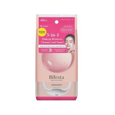 Bifesta micellar Cleansing Sheet - Serum moist